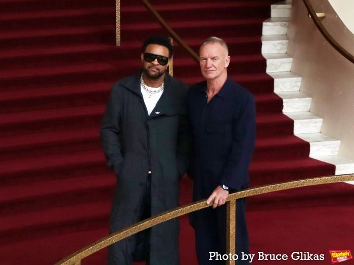 Photos: Sting & Shaggy Get Ready for THE LAST SHIP at the Met — photo 4 of 7
