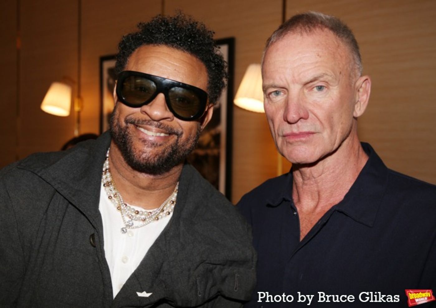 Photos: Sting & Shaggy Get Ready for THE LAST SHIP at the Met  Image