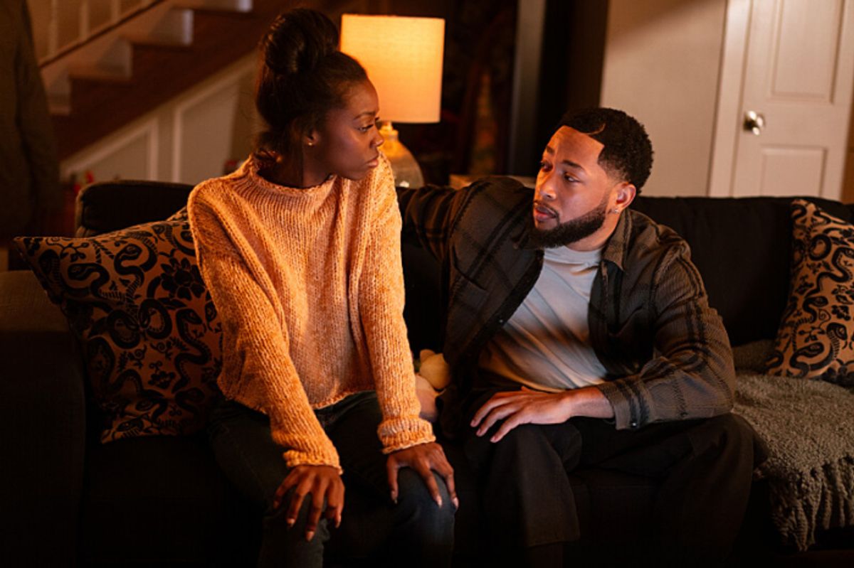 Birgundi Baker and Jacob Latimore  at 