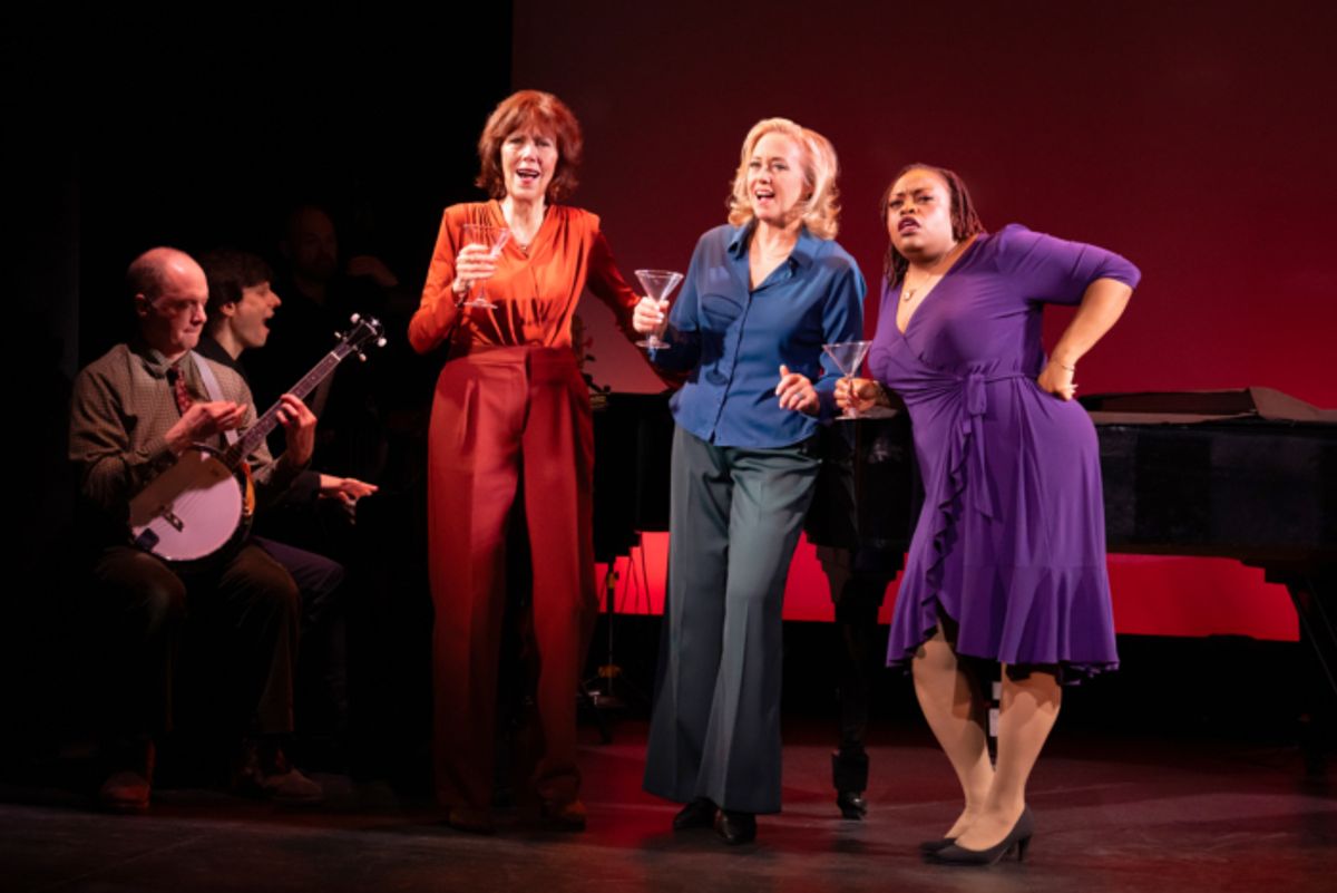 Lynne Wintersteller, Sally Wilfert, Allyson Kaye Daniel at 