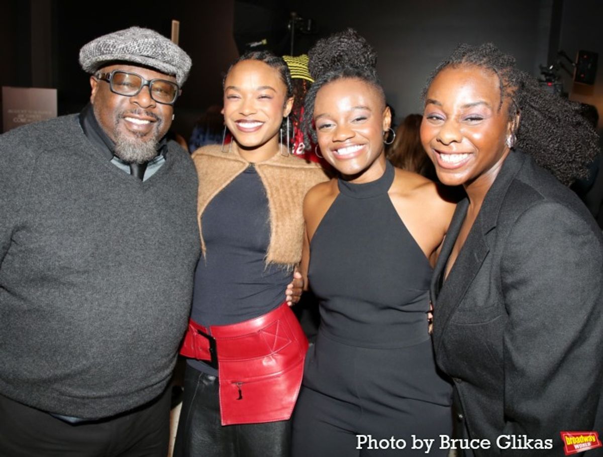 Cedric the Entertainer, Maya Boyd, Nimene Sierra Wureh and Abigail Onwunali  at 