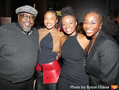Cedric the Entertainer, Maya Boyd, Nimene Sierra Wureh and Abigail Onwunali  Photo