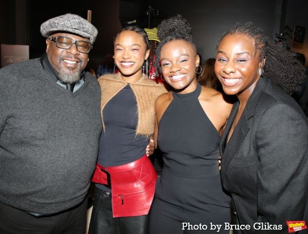Cedric the Entertainer, Maya Boyd, Nimene Sierra Wureh and Abigail Onwunali  Photo
