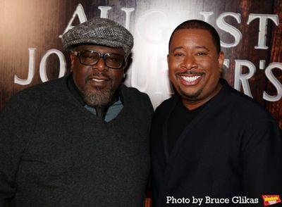Cedric the Entertainer and Producer Brian A. Moreland  Photo