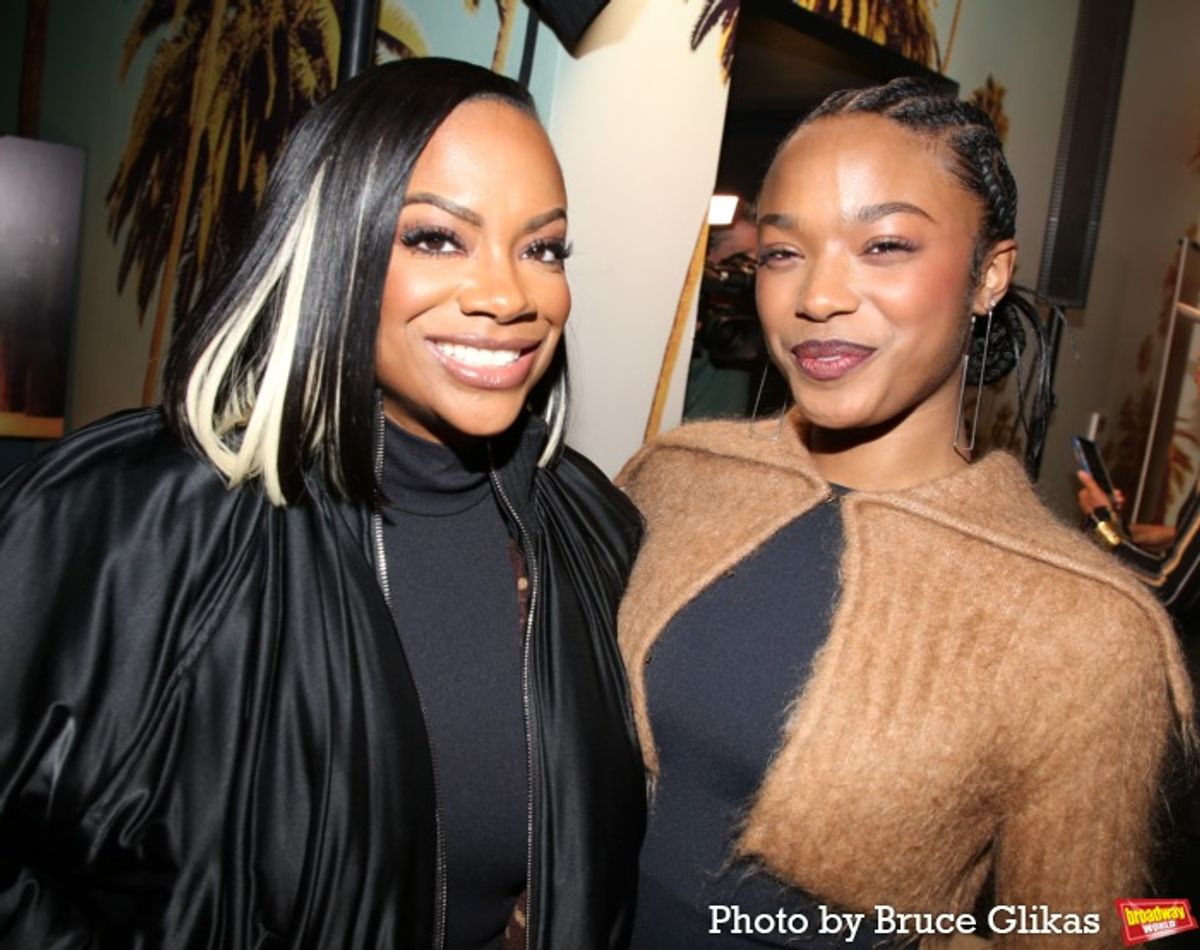 Producer Kandi Burruss and Maya Boyd at 