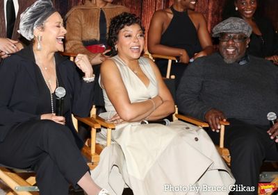 Director Debbie Allen, Taraji P. Henson and Cedric the Entertainer Photo