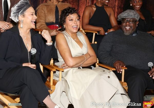 Director Debbie Allen, Taraji P. Henson and Cedric the Entertainer Photo