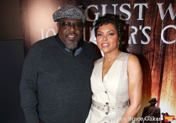 Cedric the Entertainer and Taraji P. Henson Photo
