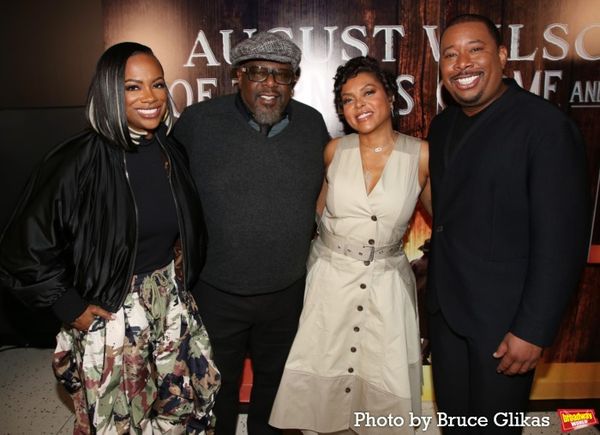 Producer Kandi Burruss, Cedric the Entertainer, Taraji P. Henson and Producer Brian A Photo