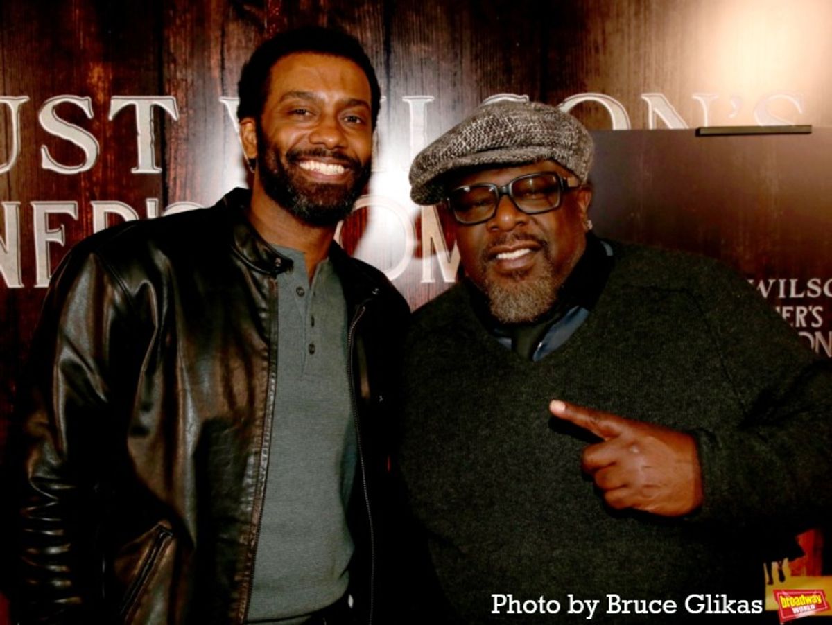 Joshua Boone and Cedric the Entertainer at 