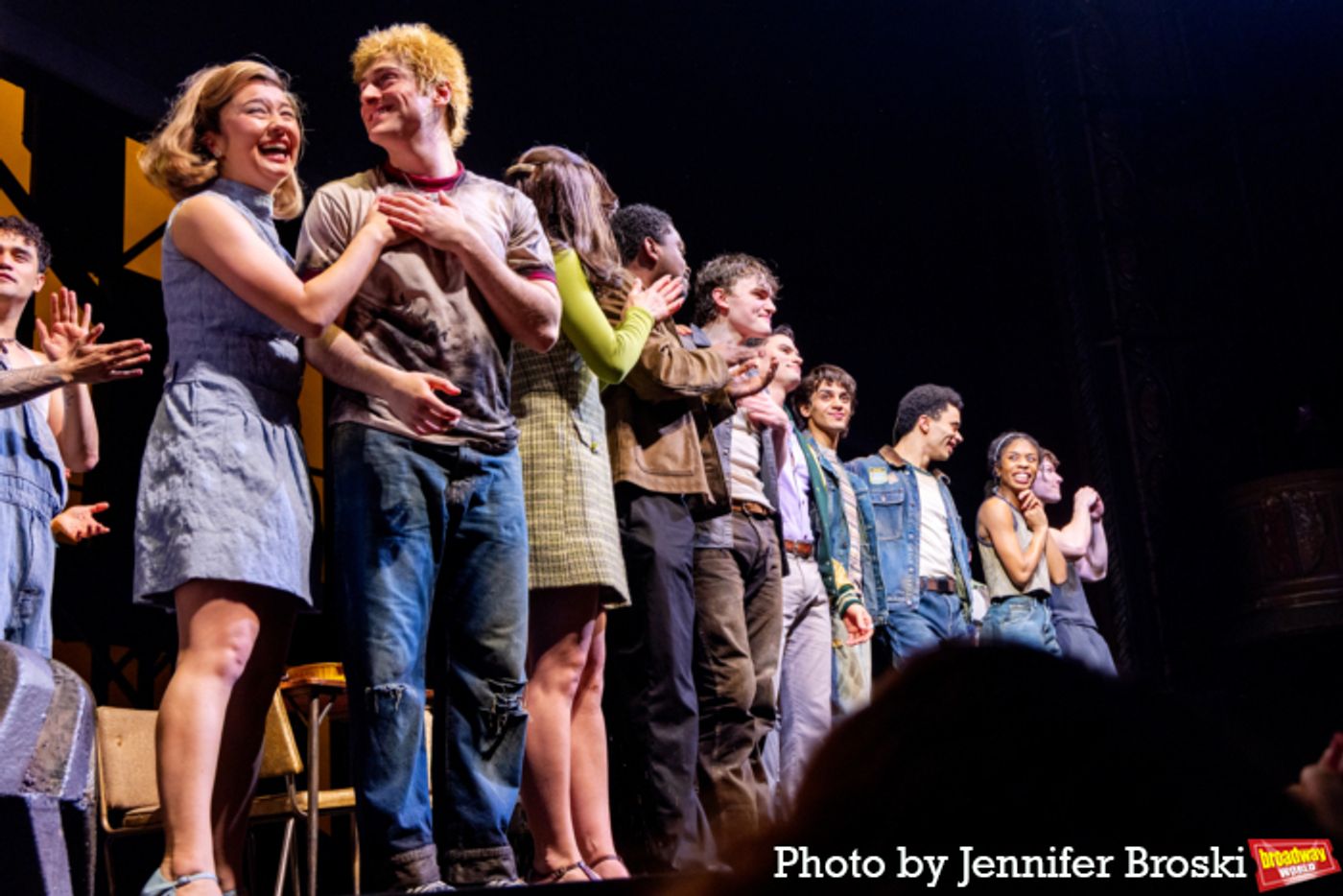 Photos: THE OUTSIDERS New Cast Takes First Bows  Image
