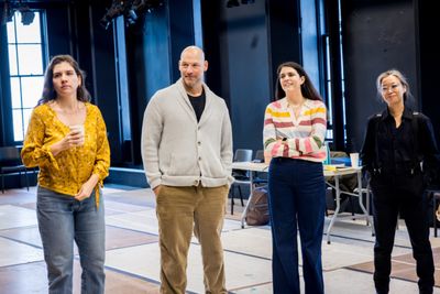 Jenna Rossman, Corey Stoll, Cecily Strong, A.K. Howard  Photo