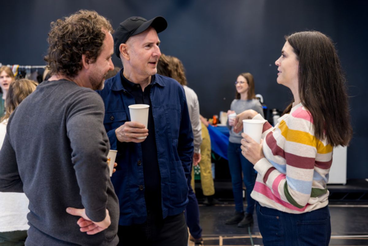 Japhy Williams, Ian Rickson, and Cecily Strong at 