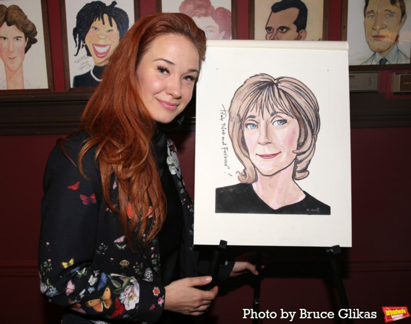 Photos: Gillian Lynne Honored With Sardi’s Portrait For 100th Birthday  Image