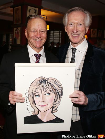 Max Klimavicius, Gillian Lynne's portrait and Peter Land Photo