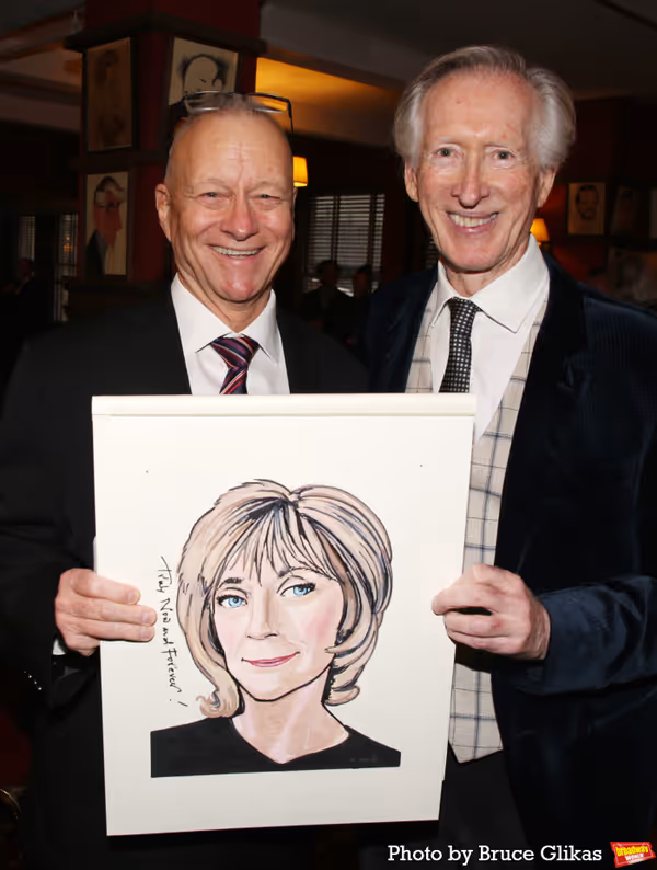 Max Klimavicius, Gillian Lynne's portrait and Peter Land Photo