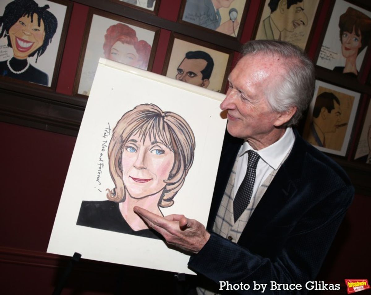 Gillian Lynne's portrait and Peter Land at 