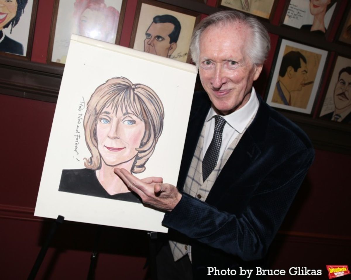 Gillian Lynne's portrait and Peter Land at 