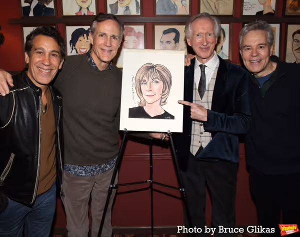 Robert Montano, Howard McGillin, Peter Land and Richard Samson Photo