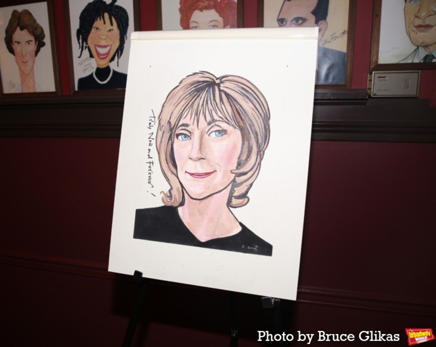 Photos: Gillian Lynne Honored With Sardi’s Portrait For 100th Birthday  Image