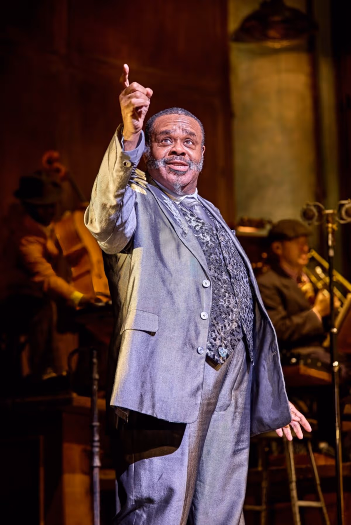 Clive Rowe in Hadestown. © Brinkhoff-Moegenburg at Photos: First Look at Bethany Antonia, Marley Fenton & More in  HADESTOWN