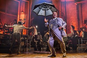Clive Rowe in Hadestown. © Brinkhoff-Moegenburg Photo