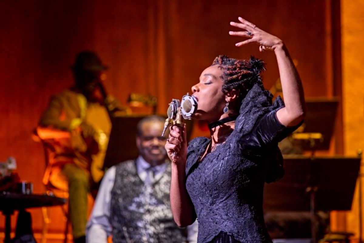 HADESTOWN
Lyric Theatre London 2026

Creative:
Anaïs Mitchell - MUSIC, LYRICS & BOOK
Rachel Chavkin - DEVELOPED WITH AND DIRECTED BY
David Neumann - CHOREOGRAPHER
Rachel Hauck - SCENIC DESIGNER
Michael Krass - COSTUME DESIGNER
Bradley King - LIGHTING DESIGNER
Nevin Steinberg - CO-SOUND DESIGNER
Jessica Paz - CO-SOUND DESIGNER
Liam Robinson - MUSICAL SUPERVISOR AND VOCAL ARRANGEMENTS
Michael Chorney - ARRANGMENTS & ORCHESTRATIONS
Todd Sickafoose - ARRANGMENTS & ORCHESTRATIONS
Ken Cerniglia - DRAMATURG
Jennifer Mullins - Wigs & Hair Design


Cast:
Rachel Adedeji - Persephone
Bethany Antonia - Eurydice
Marley Fenton - Orpheus
Alastair Parker - Hades
Clive Rowe - Hermes
Melanie Bright - Fate
Spike Maxwell - Fate
Lauran Rae - Fate
Femi Akinfolarin - Worker
Michelle Andrews - Worker
Gabriela Benedetti - Worker
Ollie Bingham - Worker
Sebastian Lim-Seet - Worker
Juan Jackson - Swing
Oisín Nolan-Power - Swing
Lindo Shinda - Swing
Jasmine Triadi - Swing
Milly Willows - Swing

2718 at 