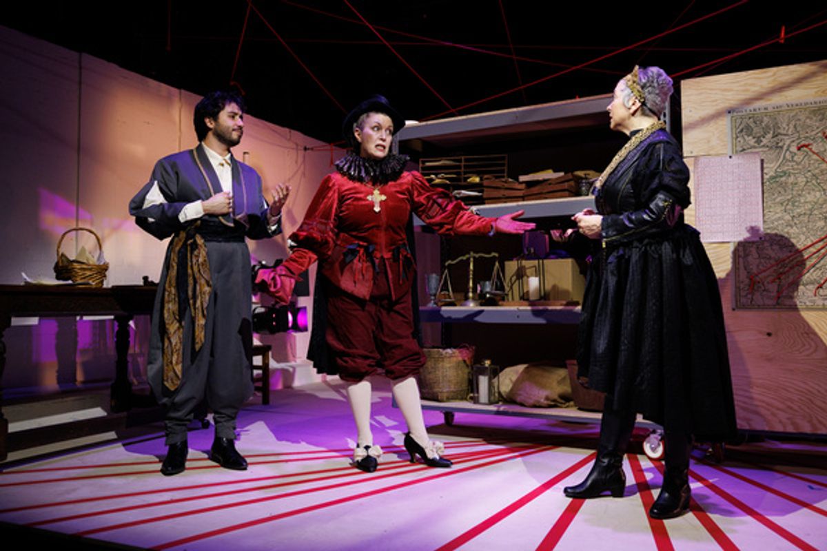 Pictured: Daniel Olguin, Cynthia Babak, Elizabeth London. Photography by Maria Baranova. at 