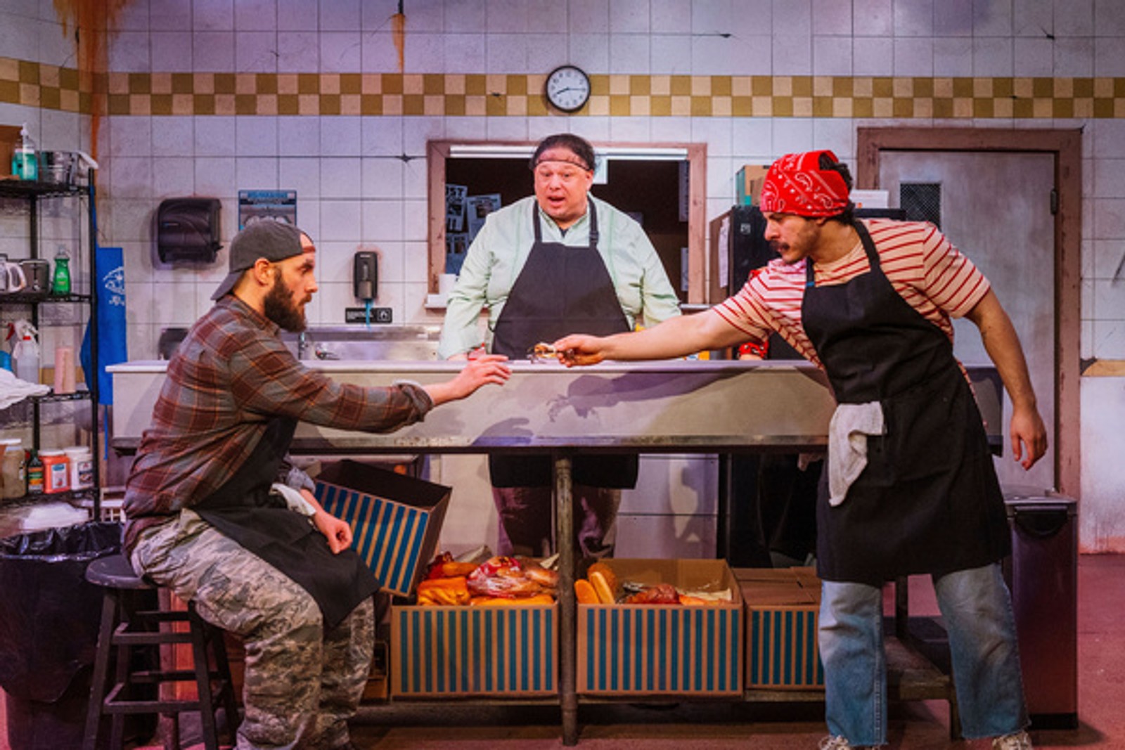 Photos: CLYDE’S At Burbage Theatre Co — photo 7 of 16
