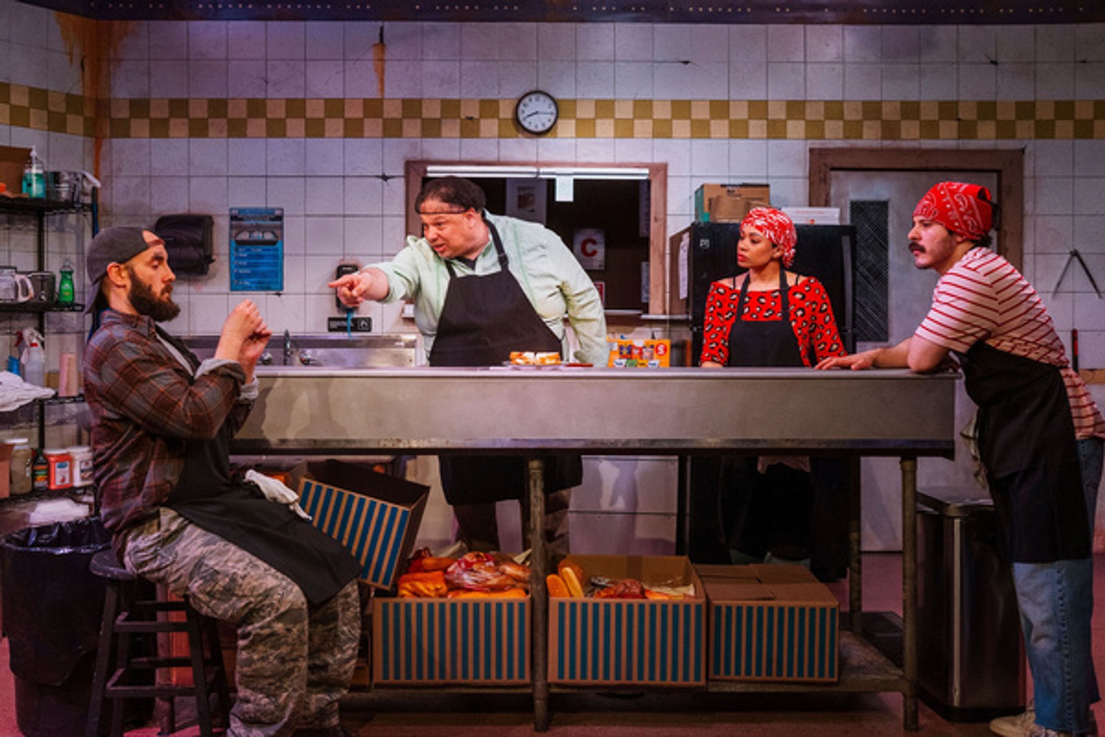 Photos: CLYDE’S At Burbage Theatre Co — photo 8 of 16