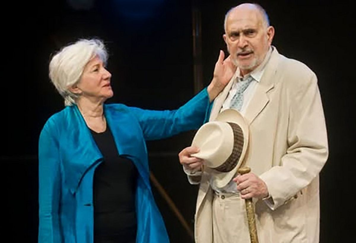 Olympia Dukakis and Apollo Dukakis, as Prospera and Gonzalo in    The Tempest   , 2012  Photo courtesy of Odyssey Theatre Ensemble at 