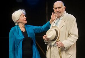 Olympia Dukakis and Apollo Dukakis, as Prospera and Gonzalo in    The Tempest   , 201 Photo