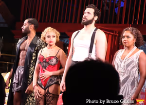 Jelani Alladin, Jasmine Amy Rogers, Jordan Donica and Adrienne Warren Photo