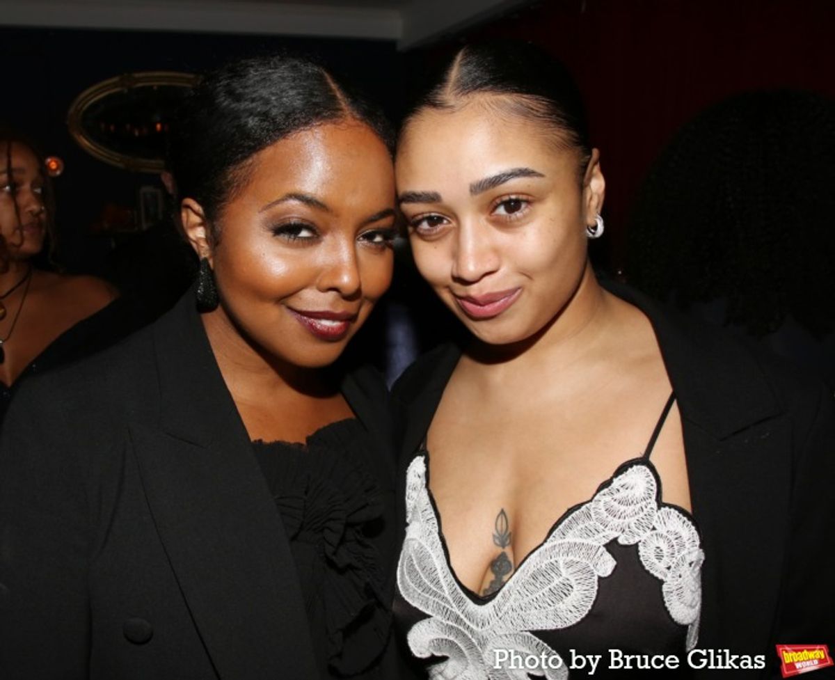Adrienne Warren and Jasmine Amy Rogers at 