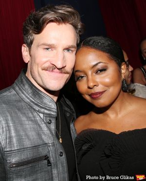 Claybourne Elder and Adrienne Warren Photo