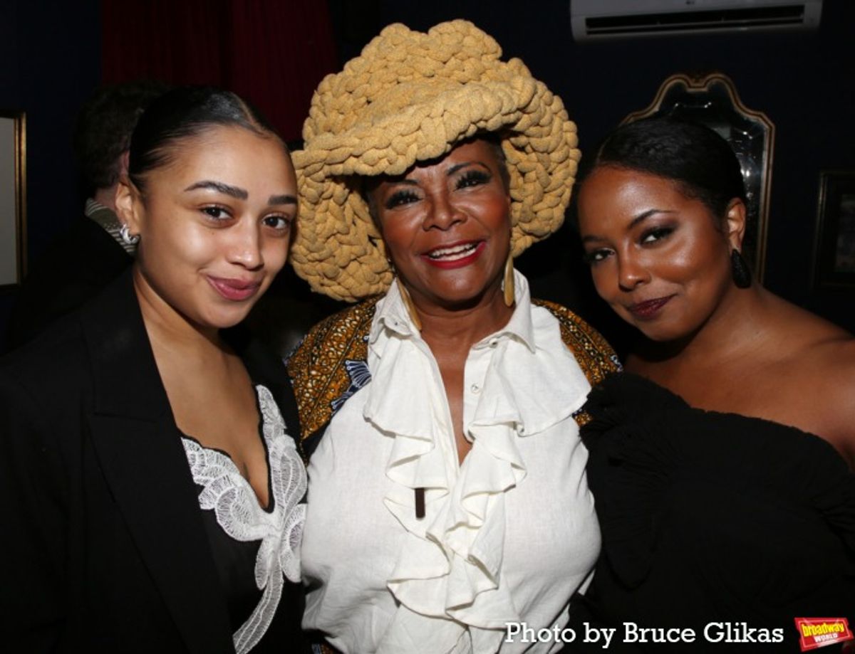 Jasmine Amy Rogers, Tonya Pinkins and Adrienne Warren at 