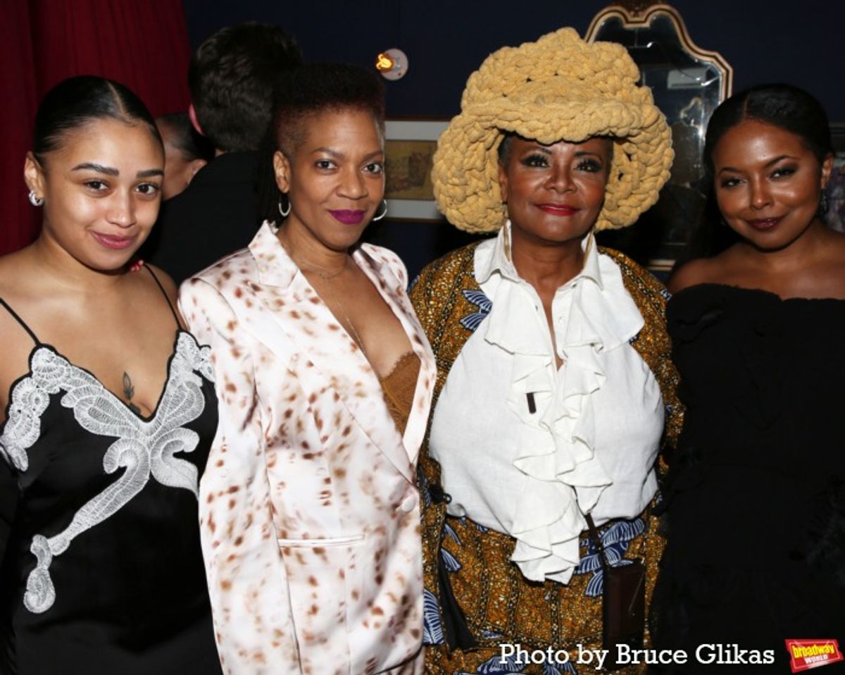 Jasmine Amy Rogers, Lili-Anne Brown, Tonya Pinkins and Adrienne Warren at 