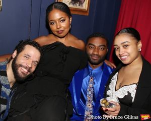 Jordan Donica, Adrienne Warren, Jelani Alladin and Jasmine Amy Rogers Photo