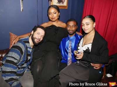Jordan Donica, Adrienne Warren, Jelani Alladin and Jasmine Amy Rogers Photo