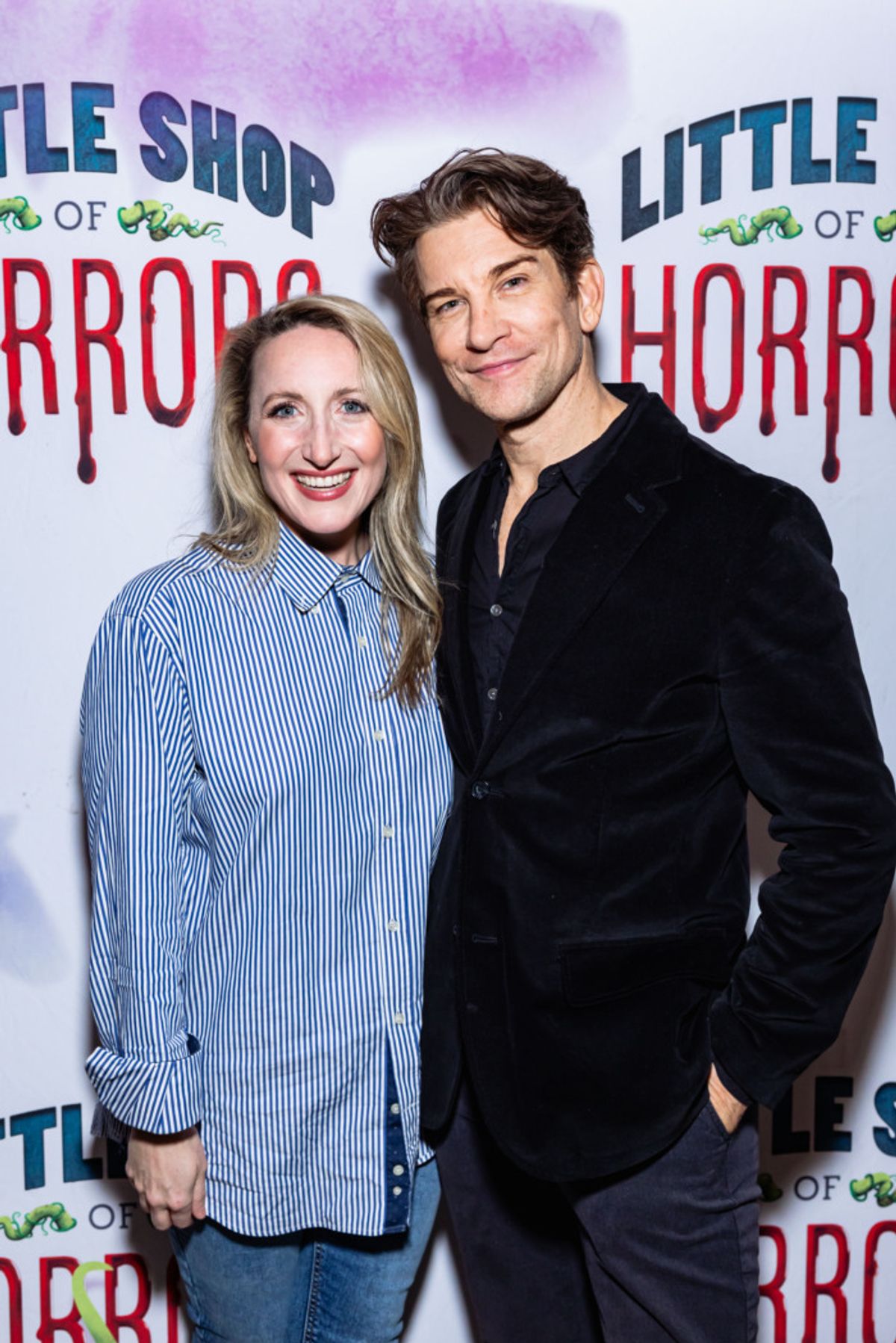 Elise McCann, Andy Karl at 