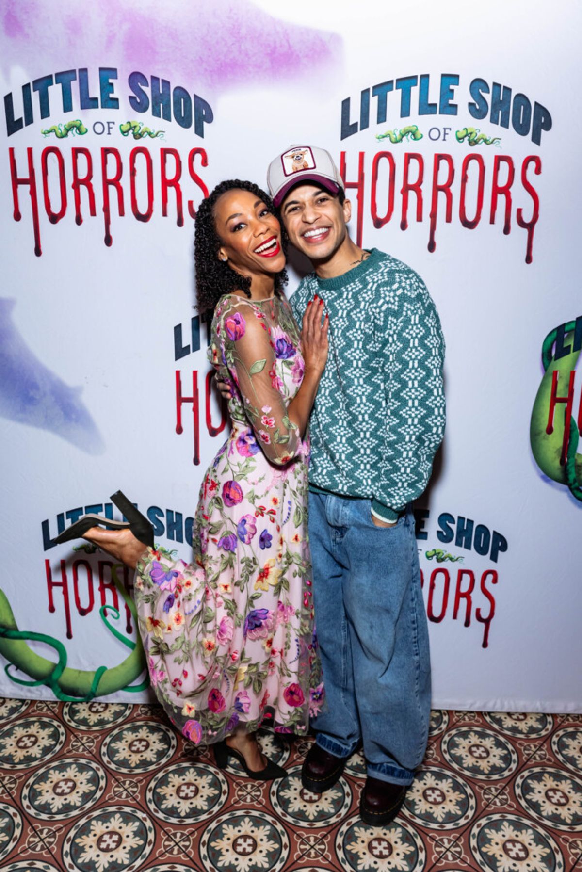 Nikki M. James, Jordan Fisher at 