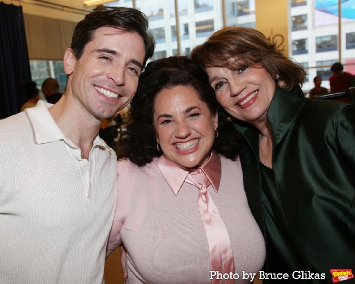 Matt Doyle, Marissa Jaret Winokur and Beth Leavel  at 