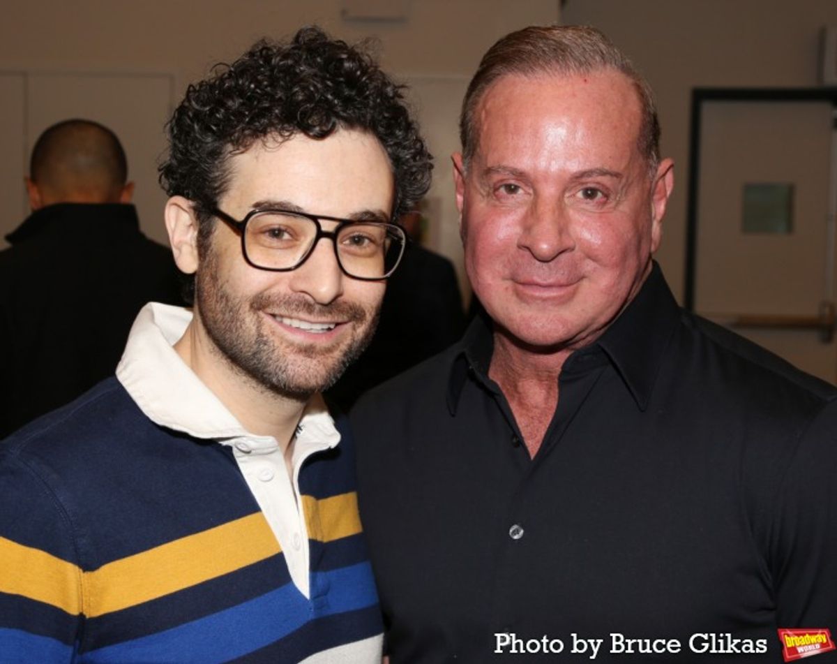 Director Noah Himmelstein and Playwright Matthew Lombardo at 