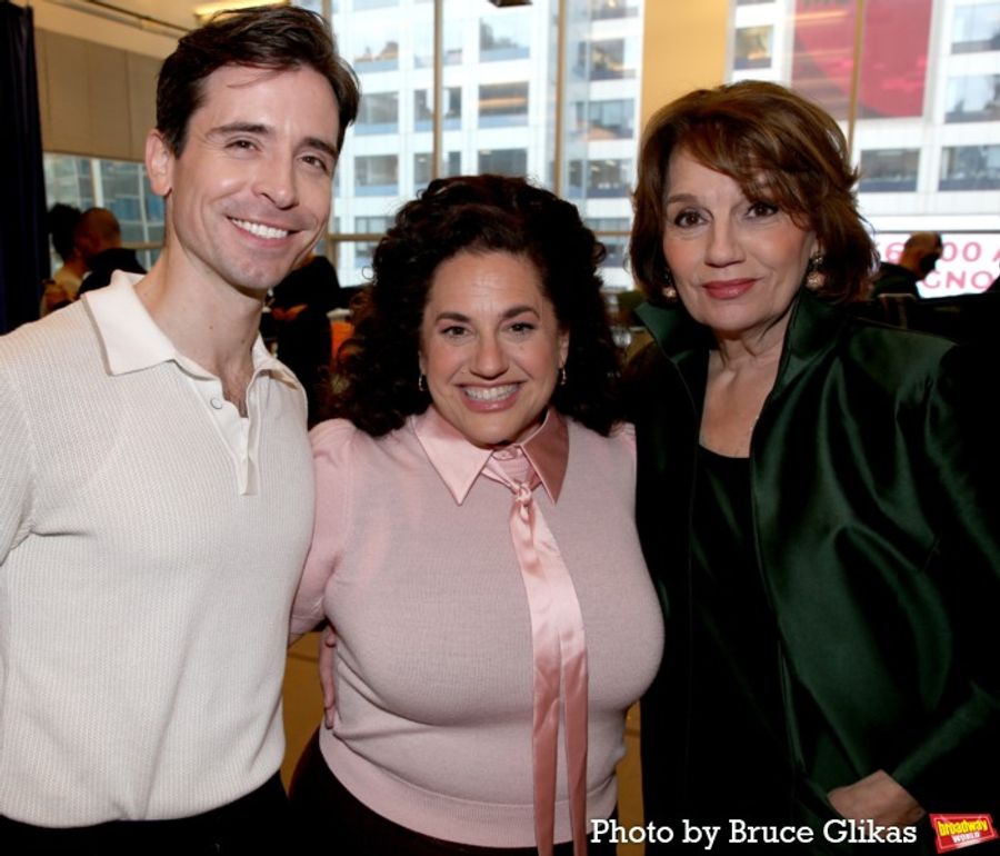 Photos: The Cast of WHEN PLAYWRIGHTS KILL Meets the Press Image