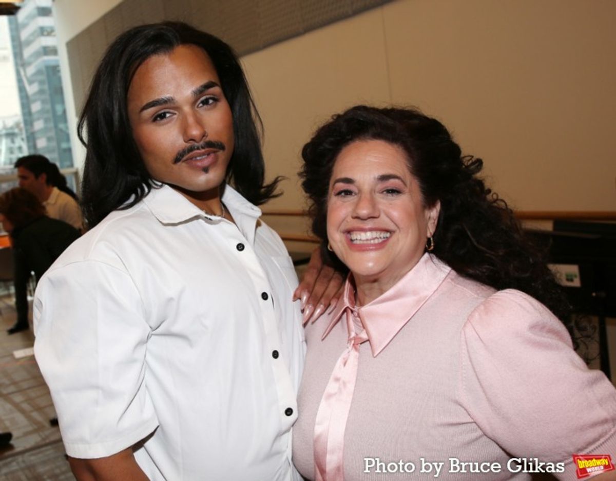 Tomás Matos and Marissa Jaret Winokur at 