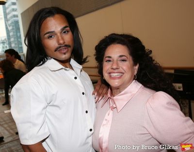 Tomás Matos and Marissa Jaret Winokur Photo