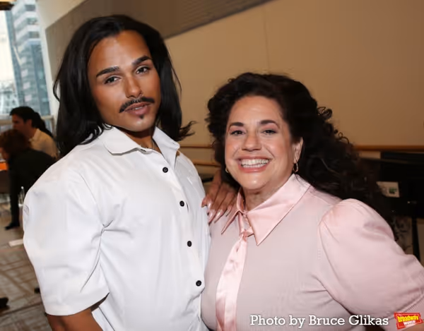 Tomás Matos and Marissa Jaret Winokur Photo