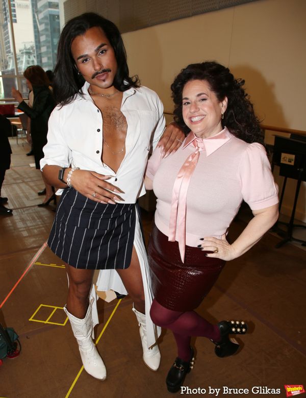 Tomás Matos and Marissa Jaret Winokur Photo