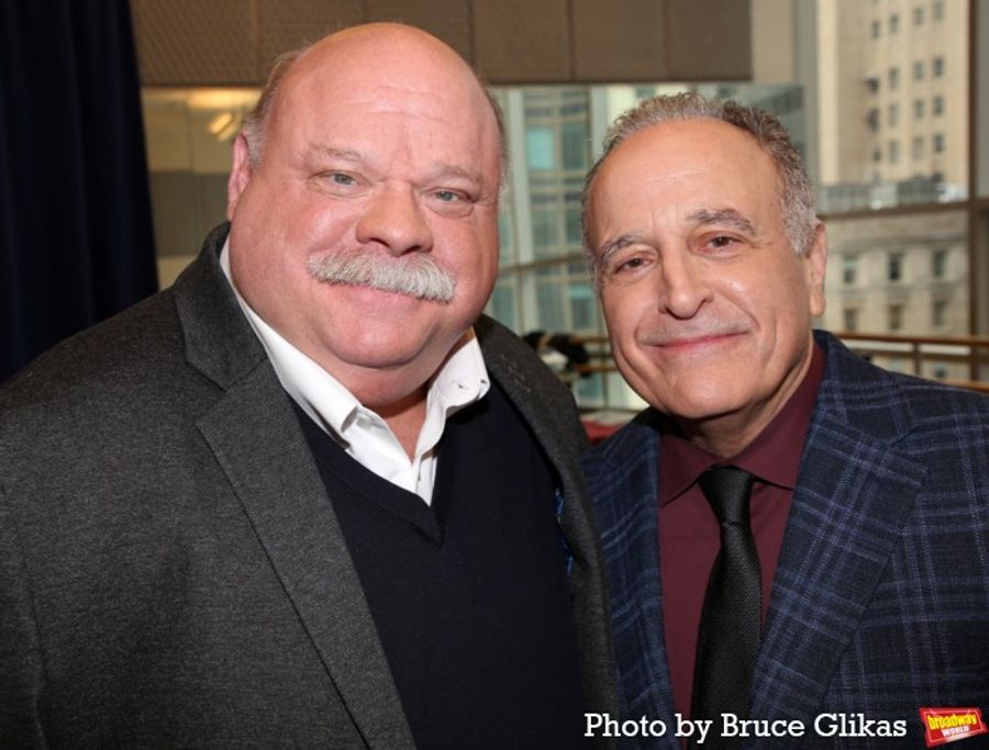 Photos: The Cast of WHEN PLAYWRIGHTS KILL Meets the Press Image