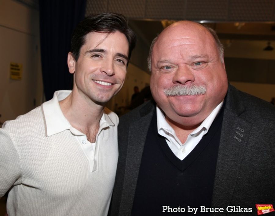 Photos: The Cast of WHEN PLAYWRIGHTS KILL Meets the Press Image